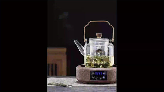 Premium High Borosilicate Glass Teapot - Large Capacity, Thick & Heat-Resistant for Electric or Ceramic Stoves, Perfect for Brewing Delicious Tea