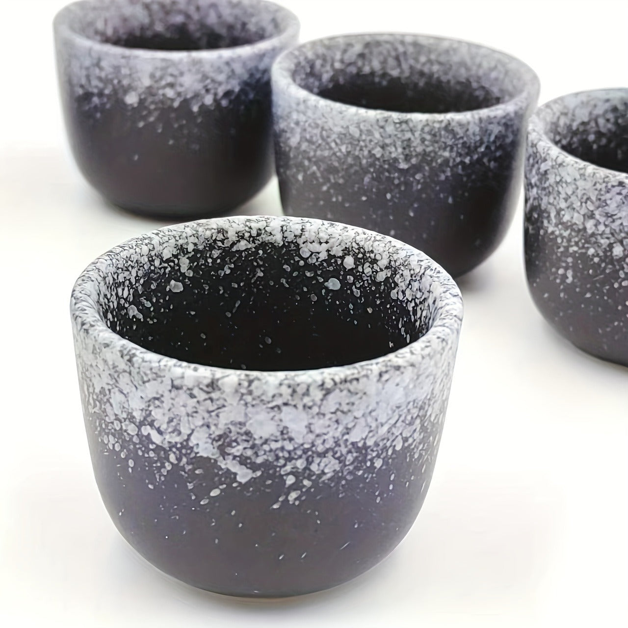 5pcs Japanese Ceramic Sake Set - 10.14oz Tokkuri Bottle & Ochoko Cups, Perfect for Hot or Cold Drinks, Ideal Gift for Birthdays, Thanksgiving, Halloween, Christmas, and Home Decor